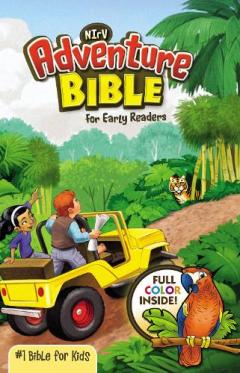Coperta cărții NIrV, Adventure Bible for Early Readers, Hardcover, Full Color
