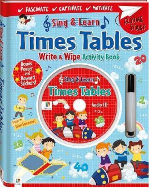 Flying Start Sing &amp; Learn Times Tables