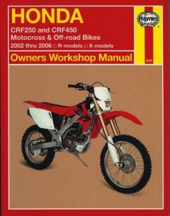 Coperta cărții Honda CRf250 & CRf450 (02 - 06)