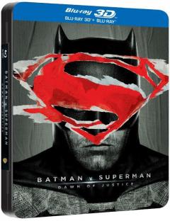 Batman v Superman - Zorii Dreptatii Steelbook 3D+2D (Blu Ray Disc) / Batman v Superman: Dawn of Justice