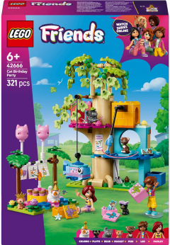 LEGO Friends - Cat Birthday Party & Tree House (42666)