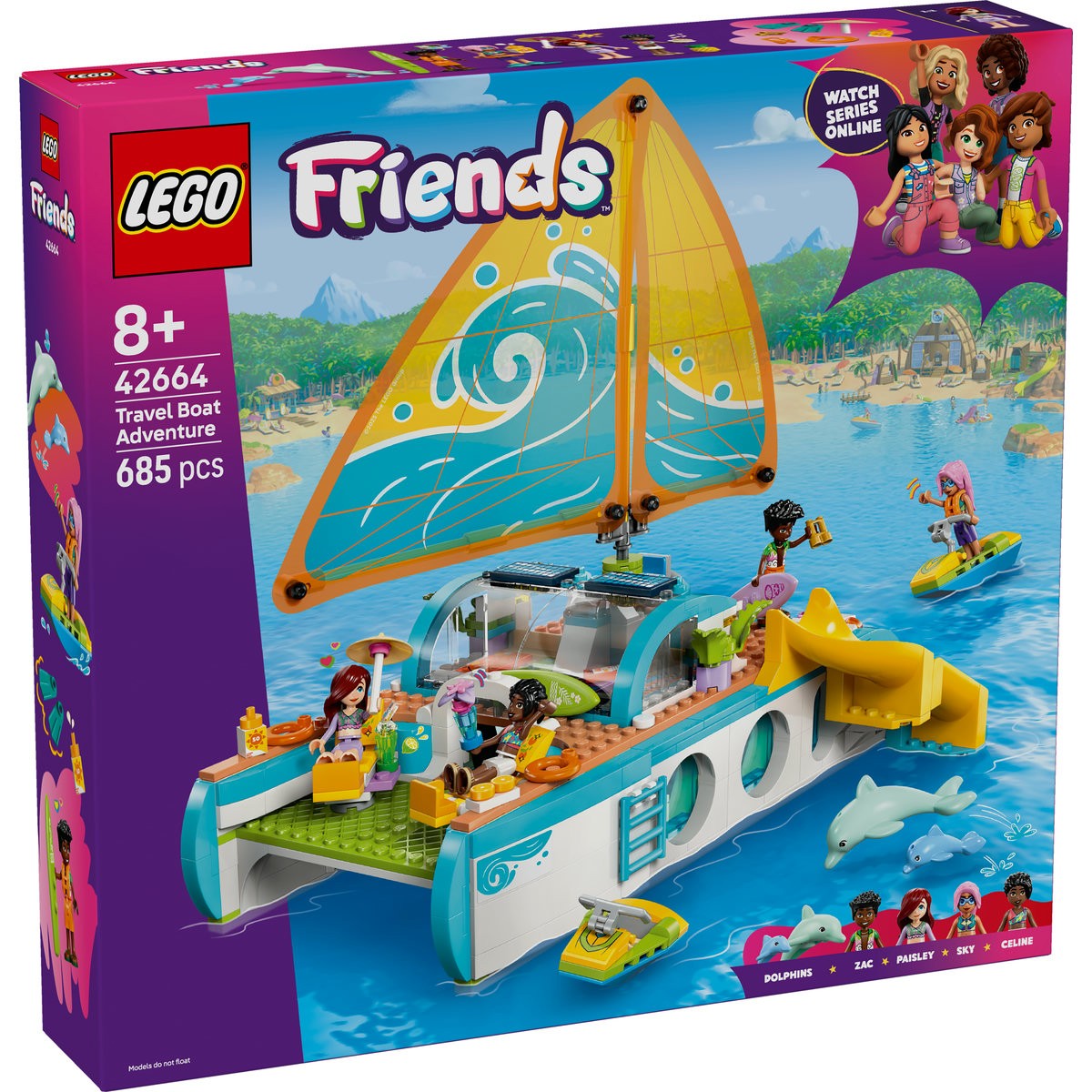 LEGO Friends - Travel Boat Adventure (42664) - LEGO