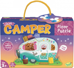 Puzzle de podea - Camper, 45 piese