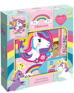 Set creativ - Jurnalul meu cu unicorni si diamante