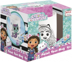 Set creativ DIY - Picteaza canuta cu Gabby Dollhouse