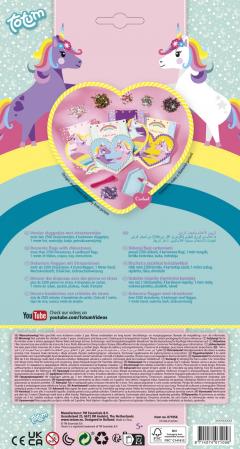 Set creativ DIY cu diamante - Unicorni cu slipici