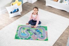 Puzzle 2 in 1 - Masini de curse,48 piese