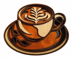 Obiect decorativ - Multistrat - Coffee