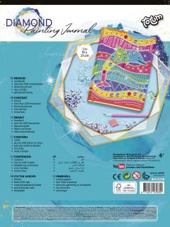 Set creativ DIY - Jurnalul meu cu delfin si diamante