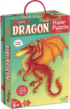 Puzzle de podea - Dragon, 55 piese