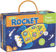 Puzzle de podea - Racheta, 39 piese