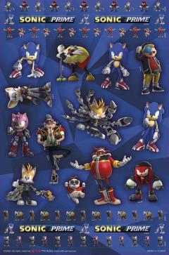 Set abtibilduri - Sonic Prime