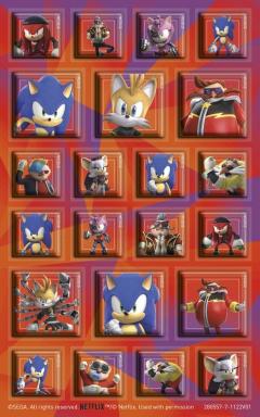 Set abtibilduri - Sonic Prime