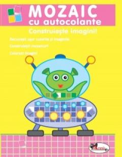 Mozaic cu autocolante - Construieste imagini! 