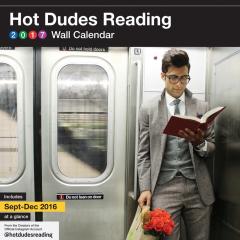 Calendar 2017 - Hot Dudes Reading
