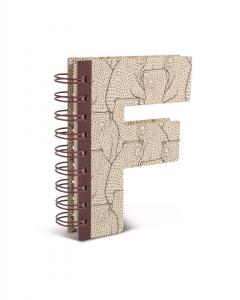 Alphabooks Note Book - Letter F