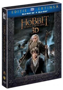 Hobitul - Batalia celor cinci ostiri - Editie extinsa 3D (Blu Ray Disc) / The Hobbit - The Battle of the Five Armies - Extended Edition