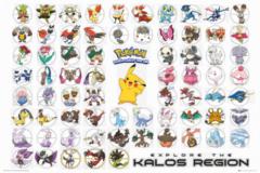 Poster - Pokemon - Grand poster Kalos Region GB Eye