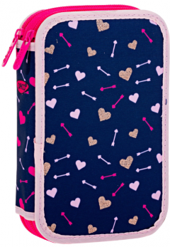 Penar cu 2 fermoare neechipat - Inimioare