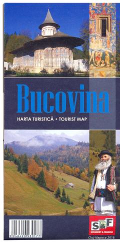 Harta turistica - Bucovina