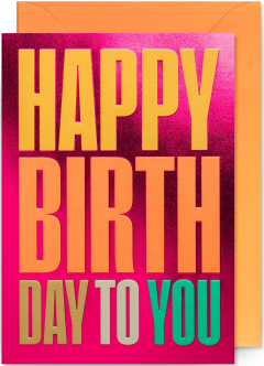 Felicitare - Happy Birthday to you