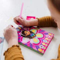 Set creativ - Gabby's Dollhouse - Jurnalul meu cu diamante