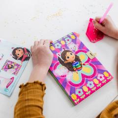 Set creativ - Gabby's Dollhouse - Jurnalul meu cu diamante