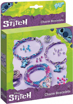 Set creativ - Lilo si Stitch - Bratari cu pandantive