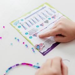 Set creativ  2 in 1 - Lilo si Stitch - Creeaza bratari si figurine din ipsos