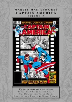 Coperta cărții Marvel Masterworks Captain America 17