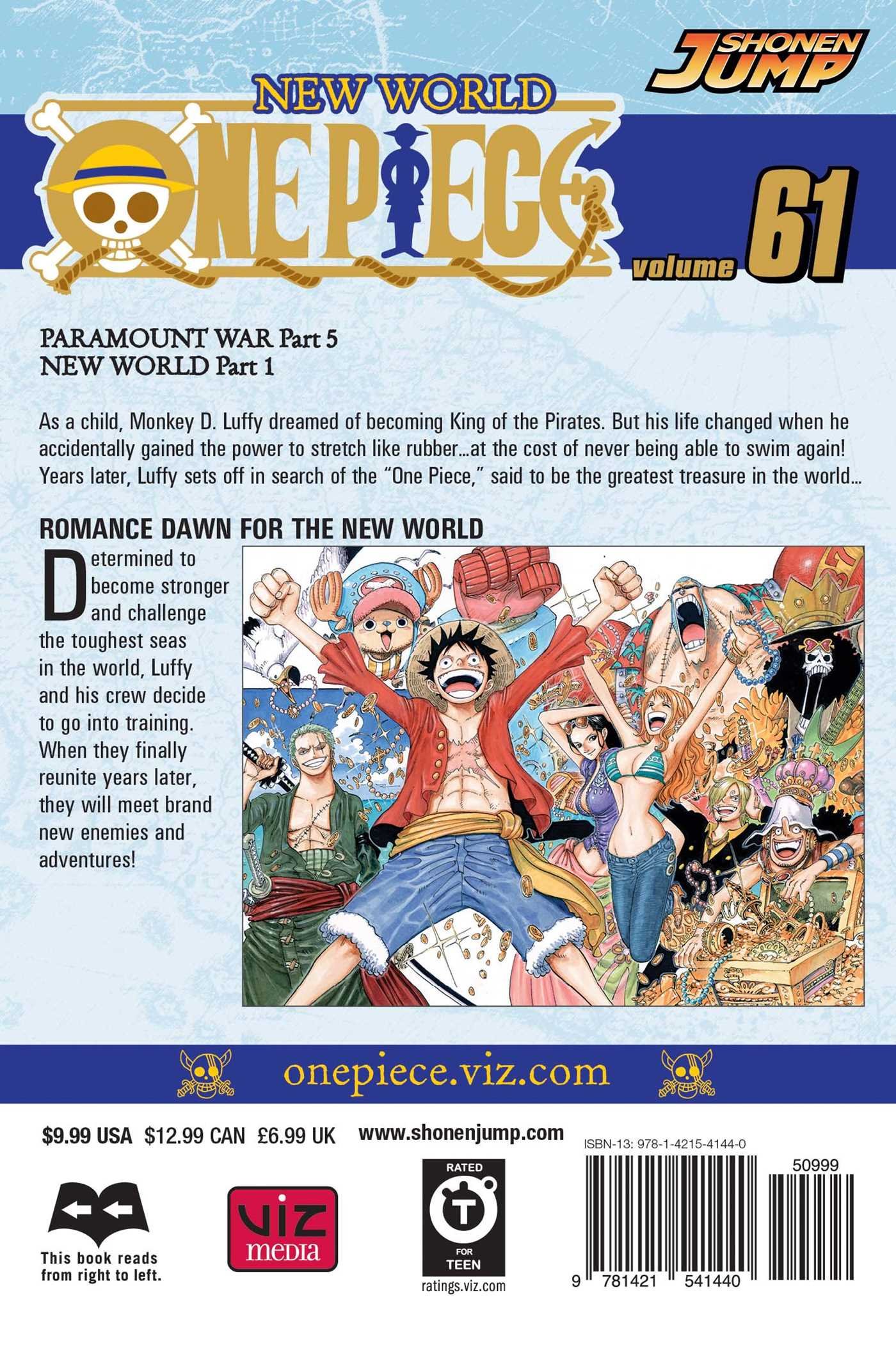 One Piece Volume 61 Eiichiro Oda