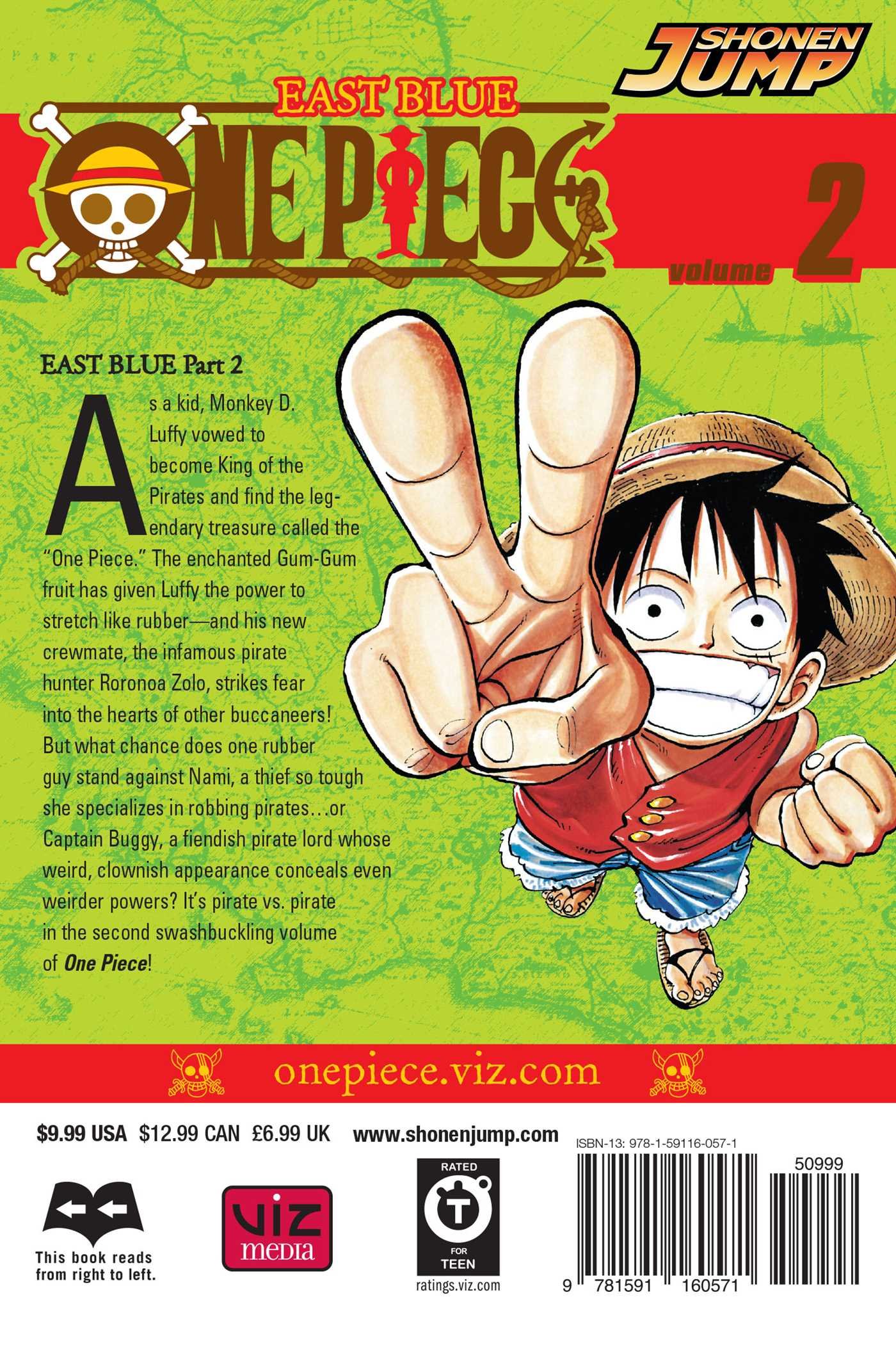 One Piece - Livro 2: Lua Crescente - Brochado - Eiichiro Oda