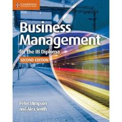 Business Management for the IB Diploma Coursebook