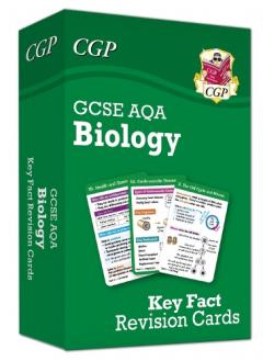 New GCSE Biology AQA Key Fact Revision Cards - Summary cards for quick revision