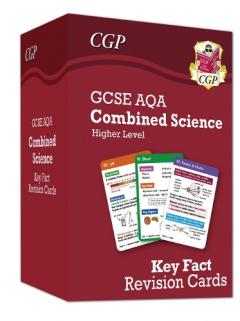 New GCSE Combined Science AQA Higher Key Fact Revision Cards - Summary cards for quick revision