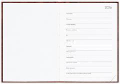 Agenda Ianuarie 2026 - Decembrie 2026 - Vintage Book