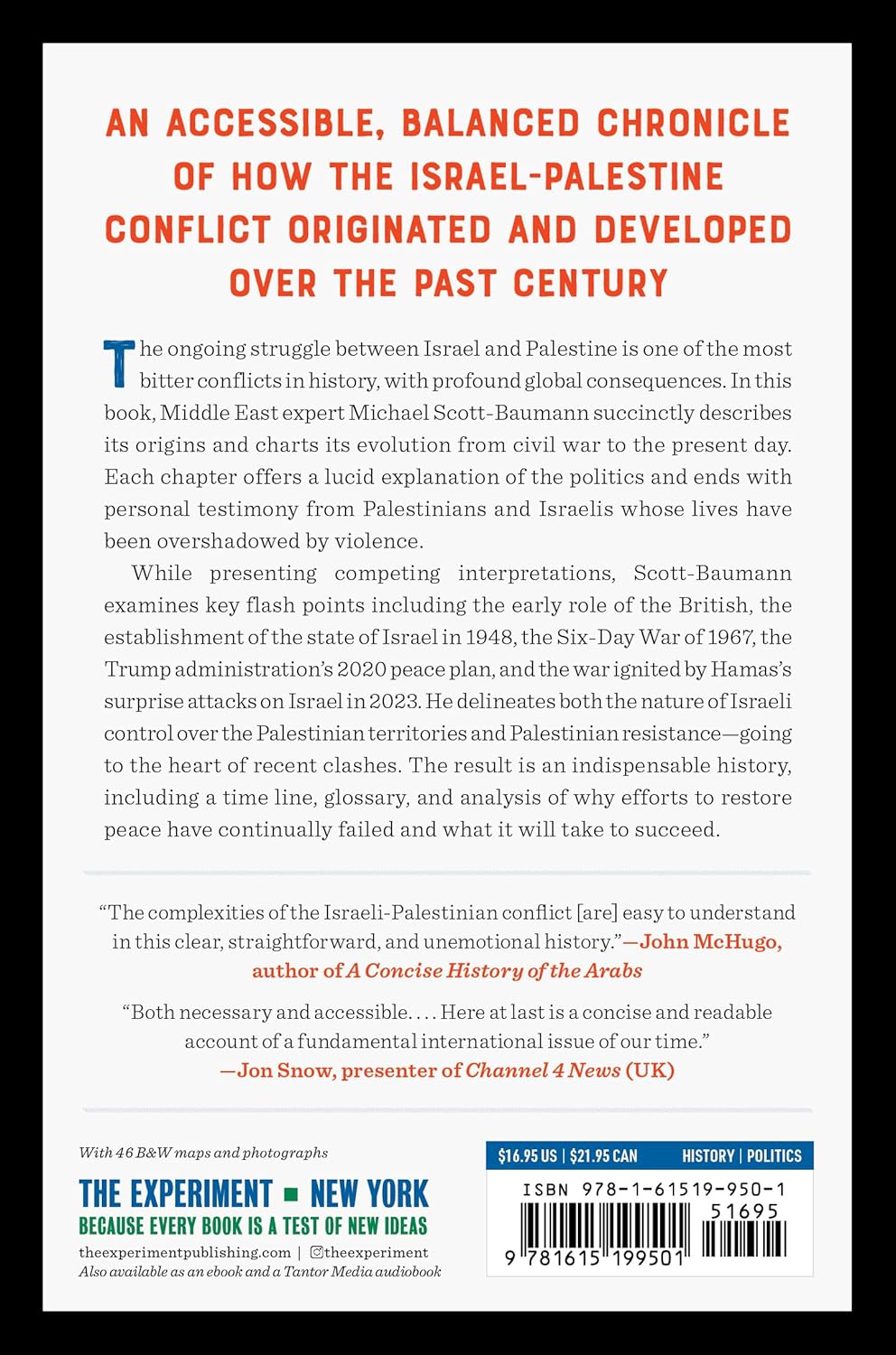 The Shortest History of Israel and Palestine - Michael Scott-Baumann