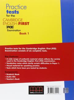 Practice Tests for the Cambridge English - First (FCE) Examination. Book 1