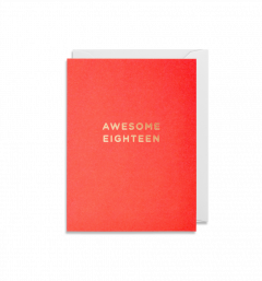 Felicitare - Awesome Eighteen Lagom Design
