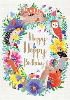 Felicitare - Happy Happy Birthday