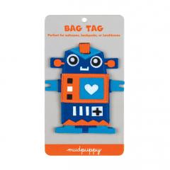 Eticheta pentru bagaj - Robot Mudpuppy