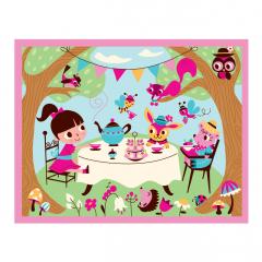 Puzzle - Tea Party Pouch Mudpuppy
