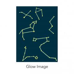 Jurnal cu coperta fosforescenta - Constellations Deluxe