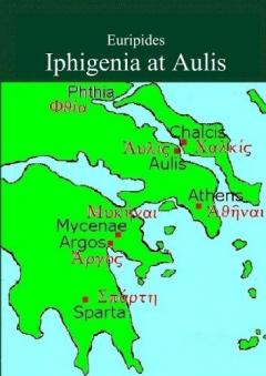 Coperta cărții Iphigenia at Aulis by Euripides