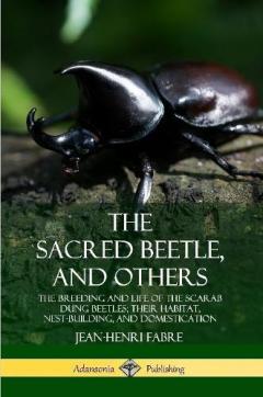 Coperta cărții The Sacred Beetle, and Others: The Breeding and Life of the Scarab Dung Beetles; their Habitat, Nest-Building, and Domestication