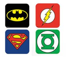 Suport pahar - DC Comics - Logo - mai multe modele