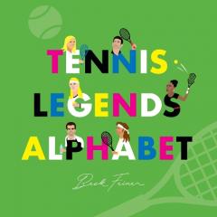 Coperta cărții Tennis Legends Alphabet