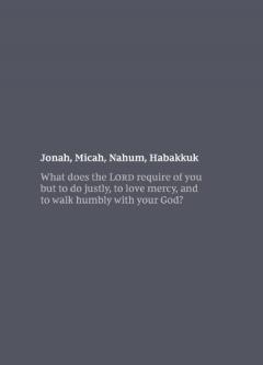 NKJV Bible Journal - Jonah, Micah, Nahum, Habakkuk: Holy Bible, New King James Version