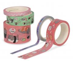 Set 5 role banda adeziva - Cute Kitty
