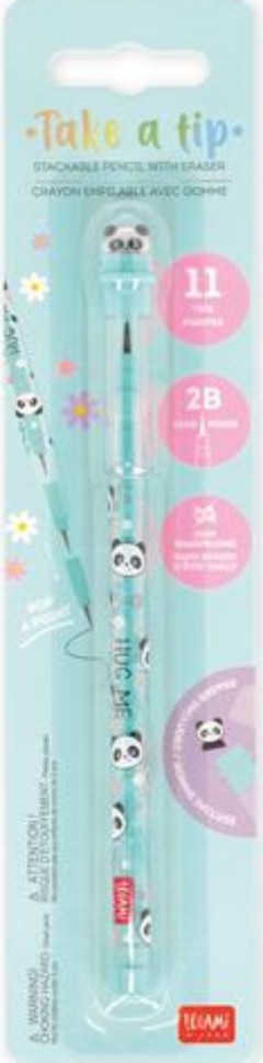 Creion mecanic cu radiera - Panda